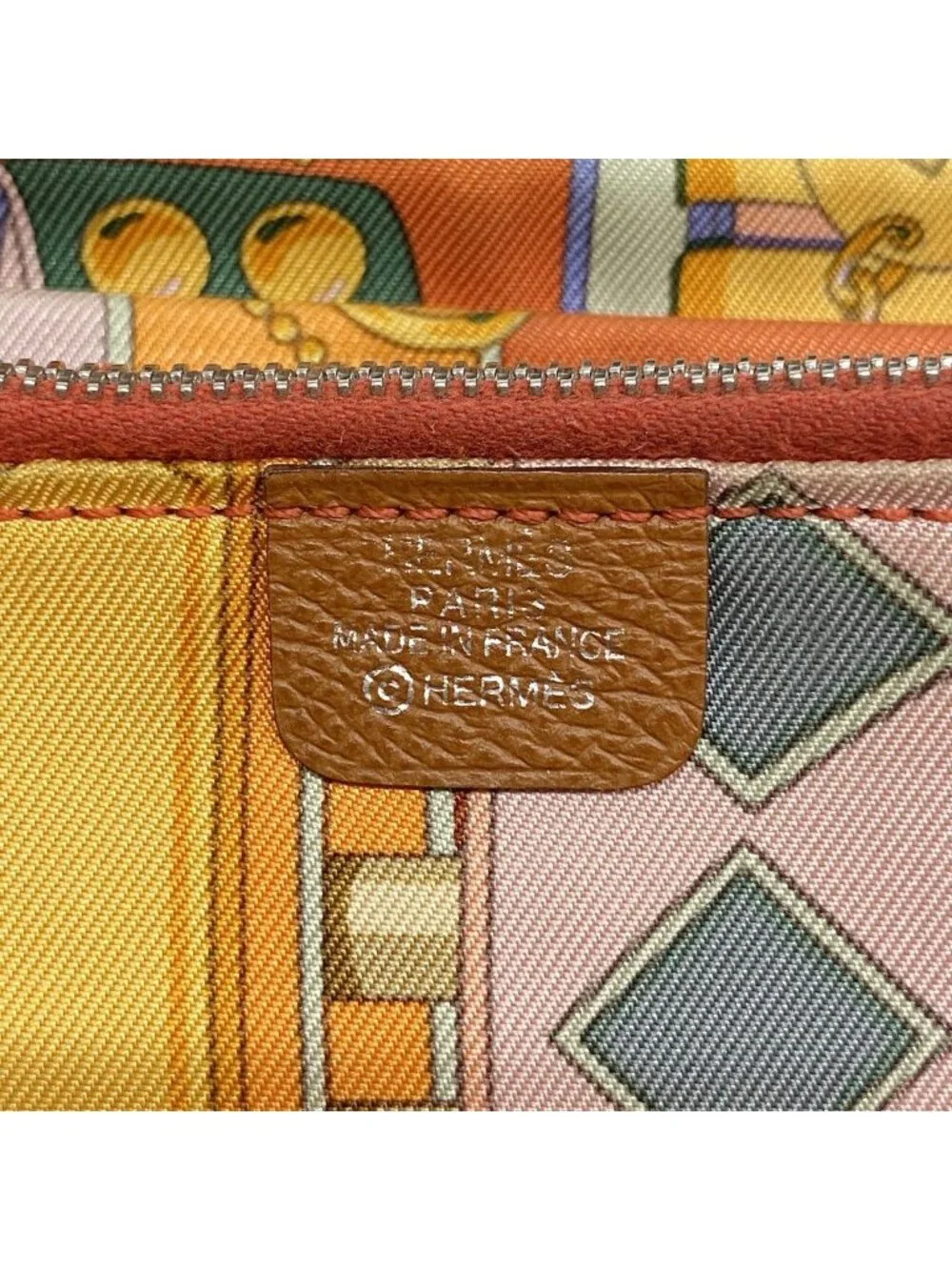 Hermes Wallet Azap Long Silk in Veau Gold Silver